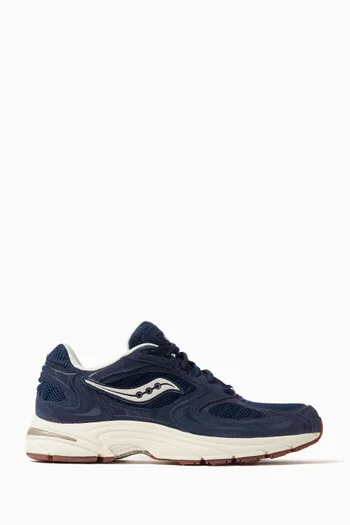 Grid Jazz 9 Sneakers in Mesh & Suede