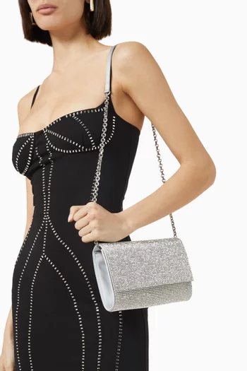 Fizzoni Crystal Clutch Bag