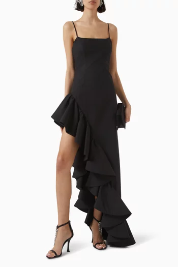 Ruffled Maxi Dress