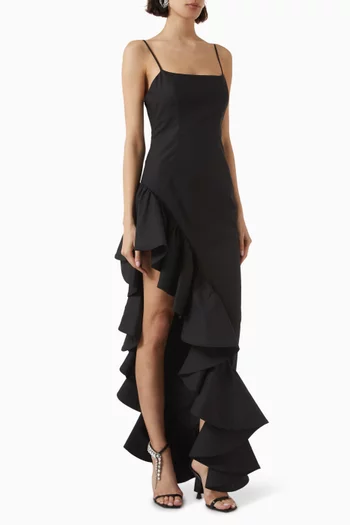 Ruffled Maxi Dress