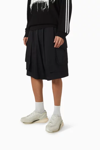 S-Gendo Run Sneakers in Leather & Mesh