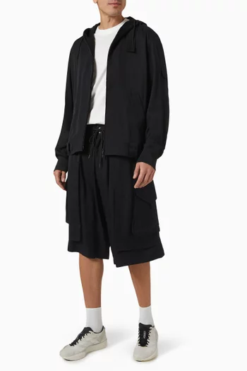 Cargo Shorts in Rayon Twill