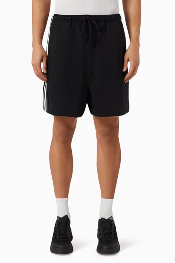 Cutline Shorts in French Terry