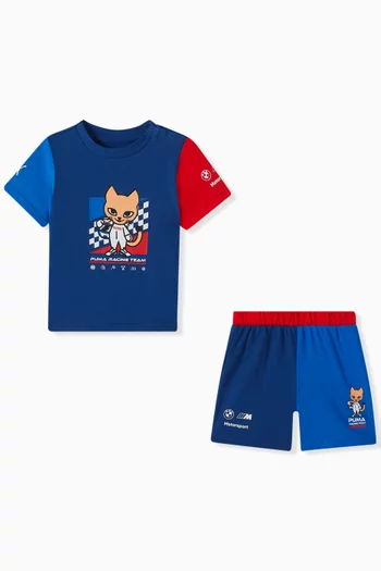 BMW Motorsport T-shirt & Shorts Set