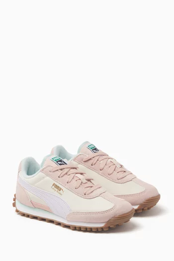 Easy Rider Colourblock Sneakers in Nylon & Suede