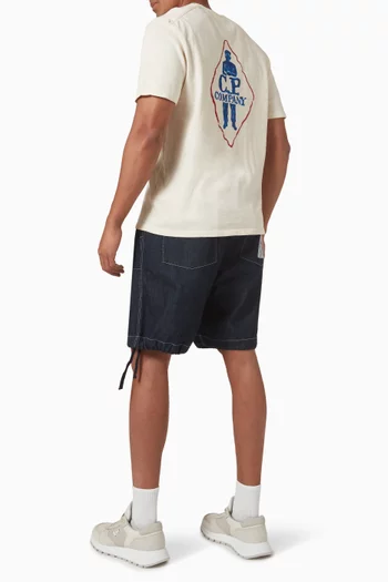 Logo T-shirt in Cotton Jersey