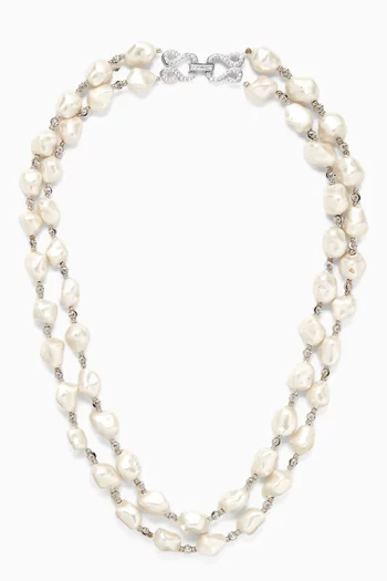 Mariam Pearl Layered Necklace