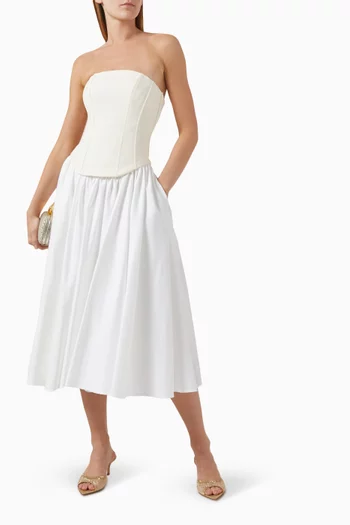 Melody Corset Midi Dress
