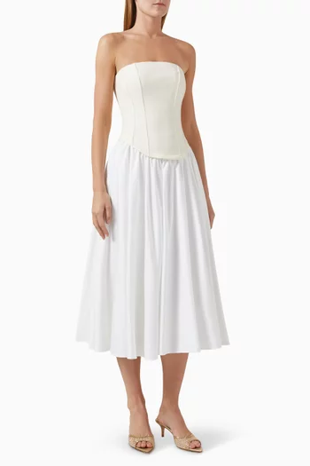 Melody Corset Midi Dress