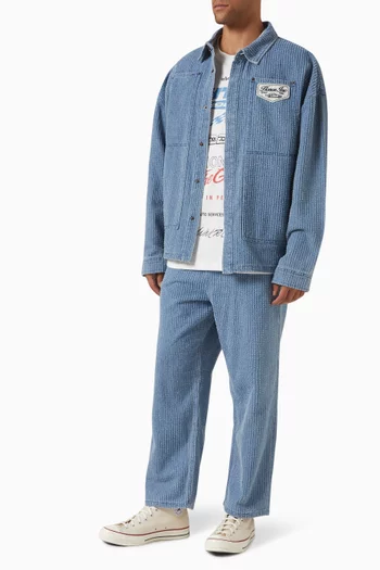 Honor Inc. Grid-knit Pants in Cotton-viscose
