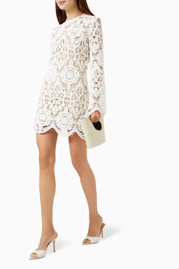 Marley Crochet Mini Dress