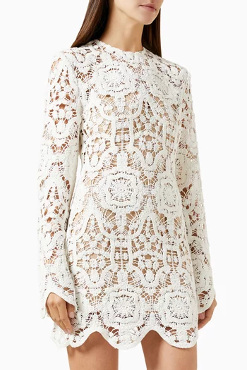 Marley Crochet Mini Dress