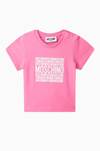 Logo T-shirt in Cotton Jersey