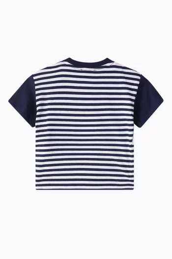 Graphic Circus-print T-shirt in Cotton