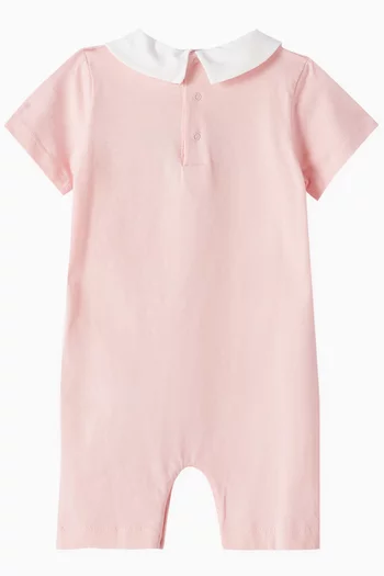 Teddy Bear Logo Romper