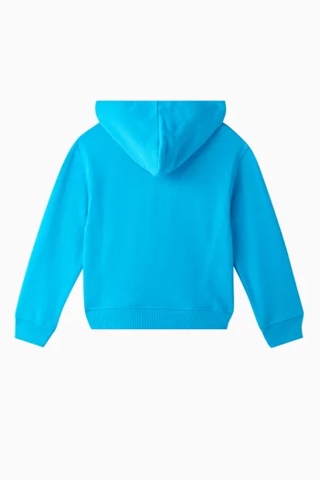 Teddy Hoodie in Cotton Jersey