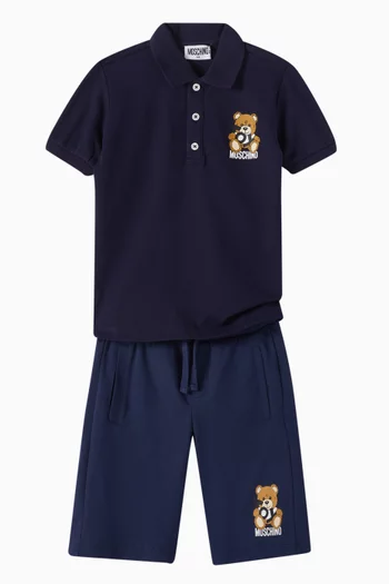 Bear Logo Sweat Shorts