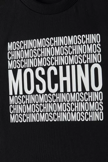 Logo Print T-shirt in Cotton