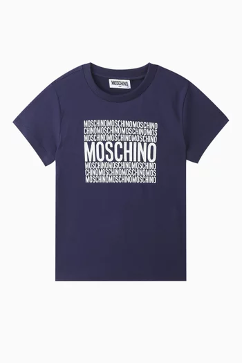 Logo T-shirt in Cotton Jersey