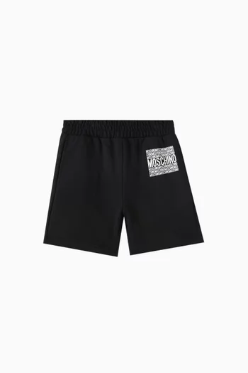 Logo Sweatshorts in Cotton