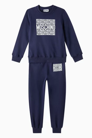 Logo Tracksuit in Cotton