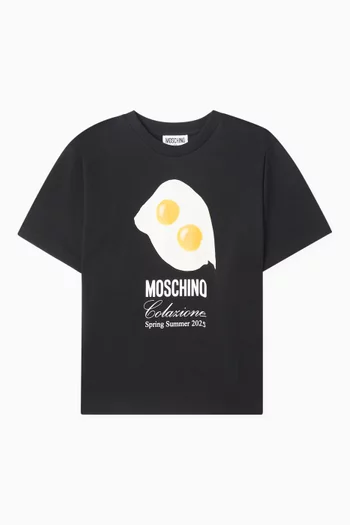 Sunny Side Up Egg T-shirt in Cotton