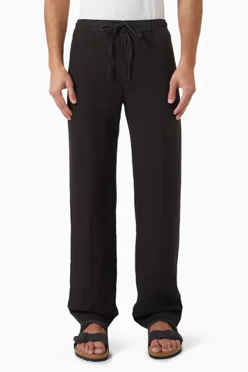 Drawstring Pants in Linen
