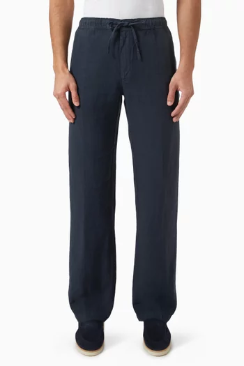 Drawstring Pants in Linen