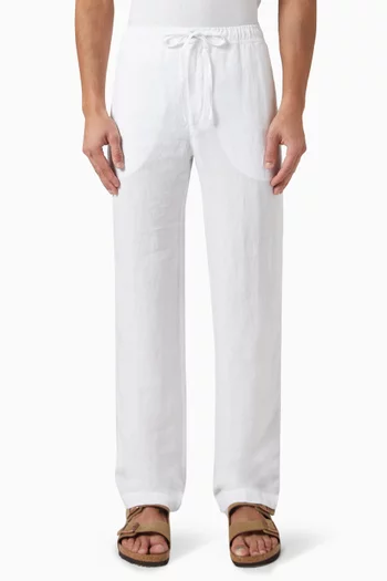 Drawstring Pants in Linen