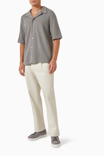 Kai Shirt in Textured Cotton