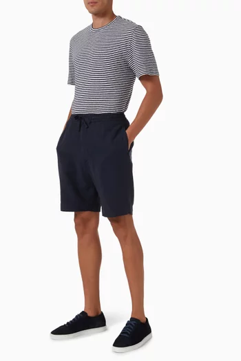 Phil Shorts in Lyocell-linen Blend