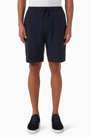 Phil Shorts in Lyocell-linen Blend