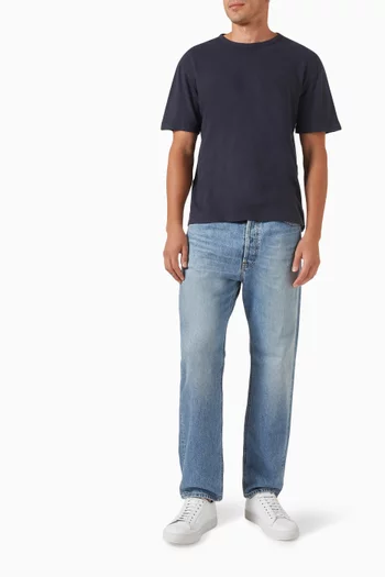 Garment Dyed T-shirt in Linen