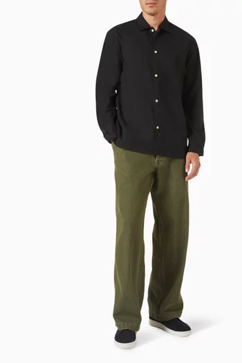 Nemir Mid-rise Jeans in Recycled Cotton Denim