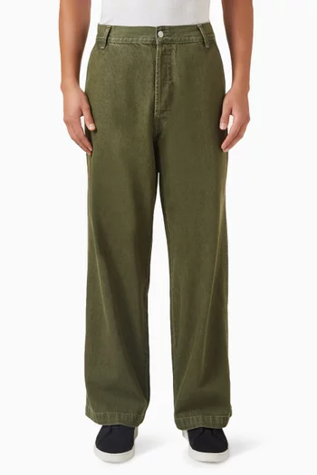 Nemir Mid-rise Jeans in Recycled Cotton Denim