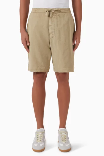 Phil Shorts in Lyocell-linen Blend
