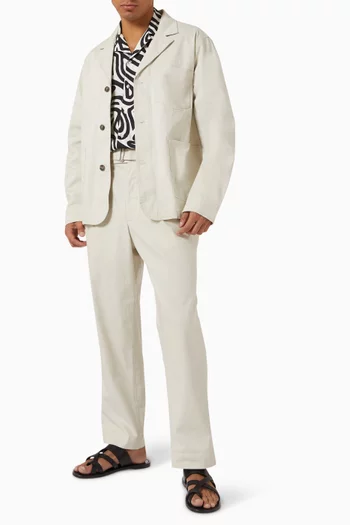Eren Poska-print Shirt in Viscose