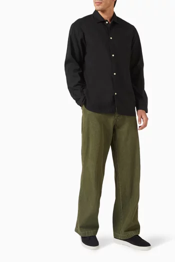 Eloan Shirt in Cotton Poplin
