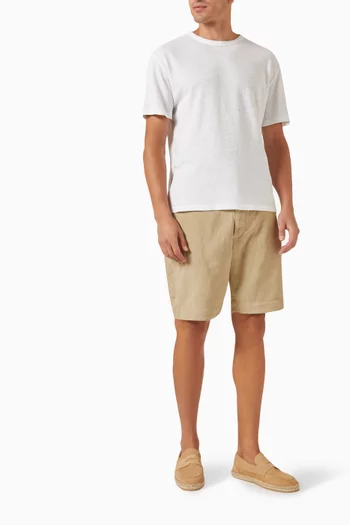 Garment Dyed T-shirt in Linen