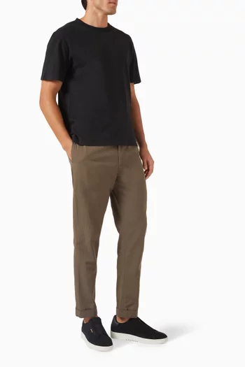 Garment Dyed T-shirt in Linen