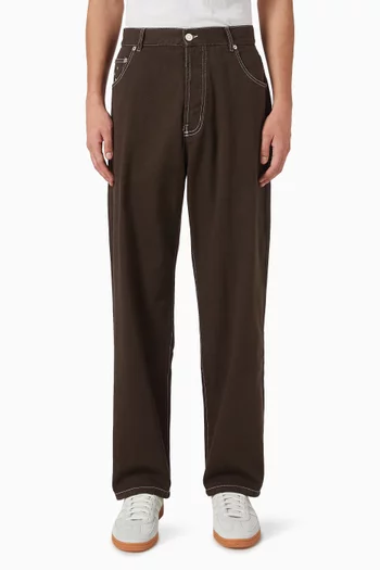 DRS Straight-leg Jeans in Cotton Denim