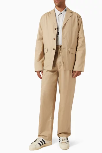 Hewitt Suit Pants in Cotton & Linen