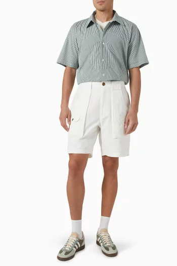 O Gingham Shirt in Cotton