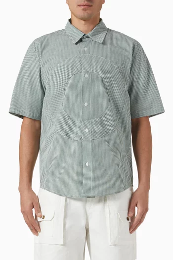 O Gingham Shirt in Cotton
