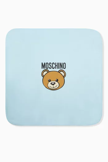 Teddy Bear Blanket in Cotton