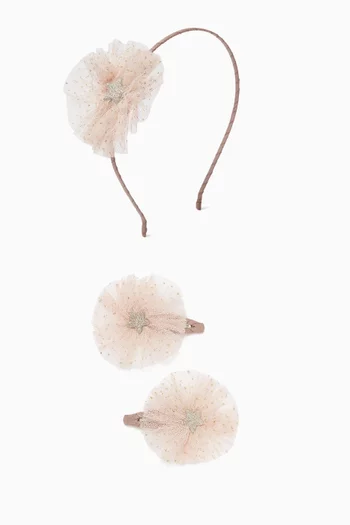 Ballerina Hair Band & Clips