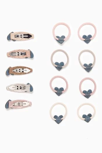 Teeny Heart Mini Hair Accessories
