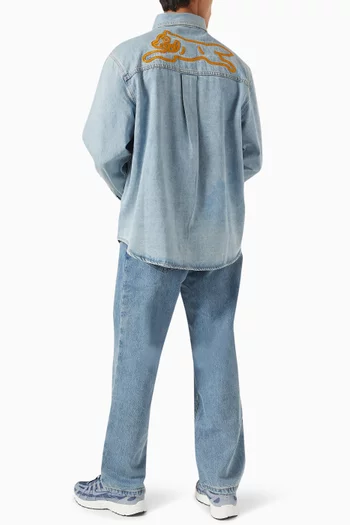Chainstitch Shirt in Denim