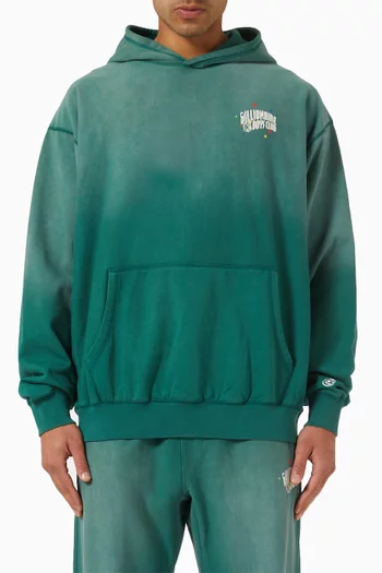 Small Arch Logo Hoodie in Cotton