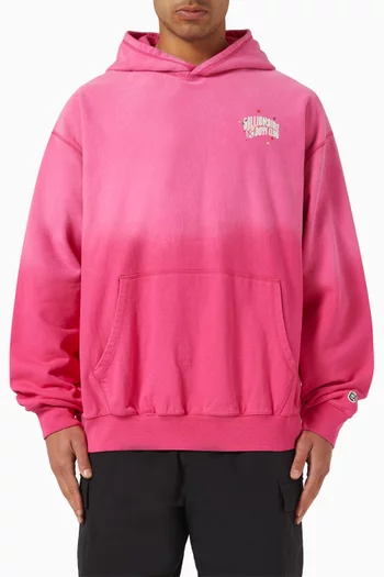 Small Arch Logo Hoodie in Cotton